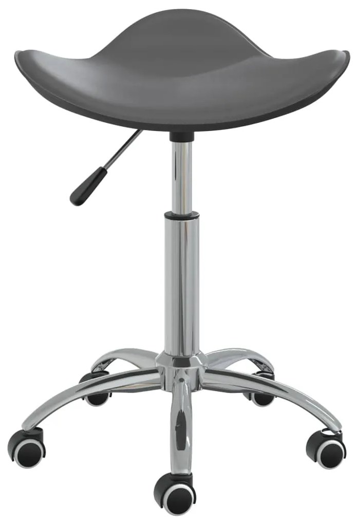 Cadeira de escritório couro artificial cinzento