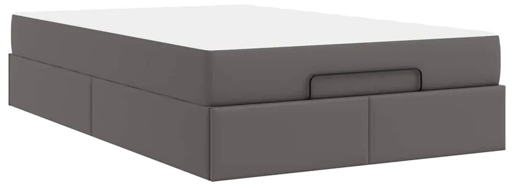 Estrutura de cama com colchão Outros Cinzeto 120 x 200 cm