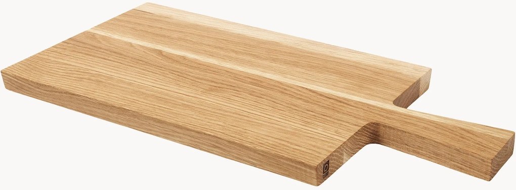 Tábua de cortar em madeira de carvalho artesanal Tyra
