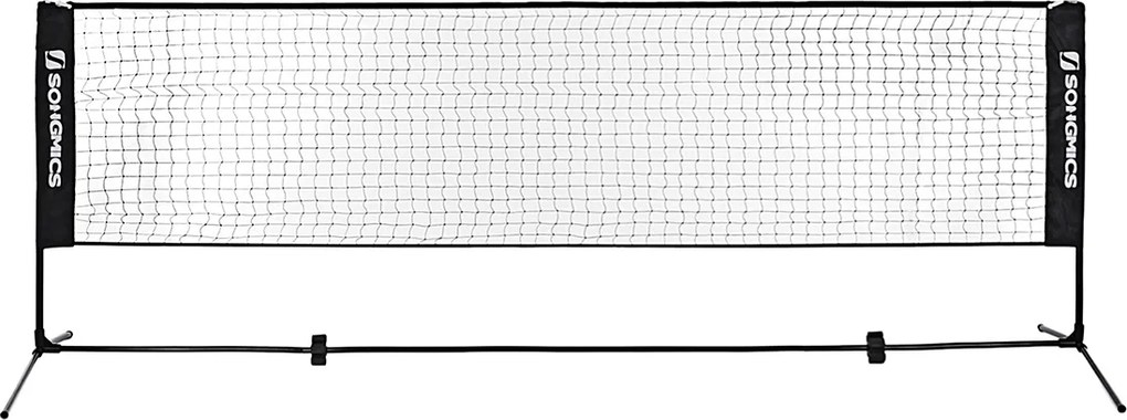 Conjunto de rede de badminton 500 x 103 x 155 cm preto