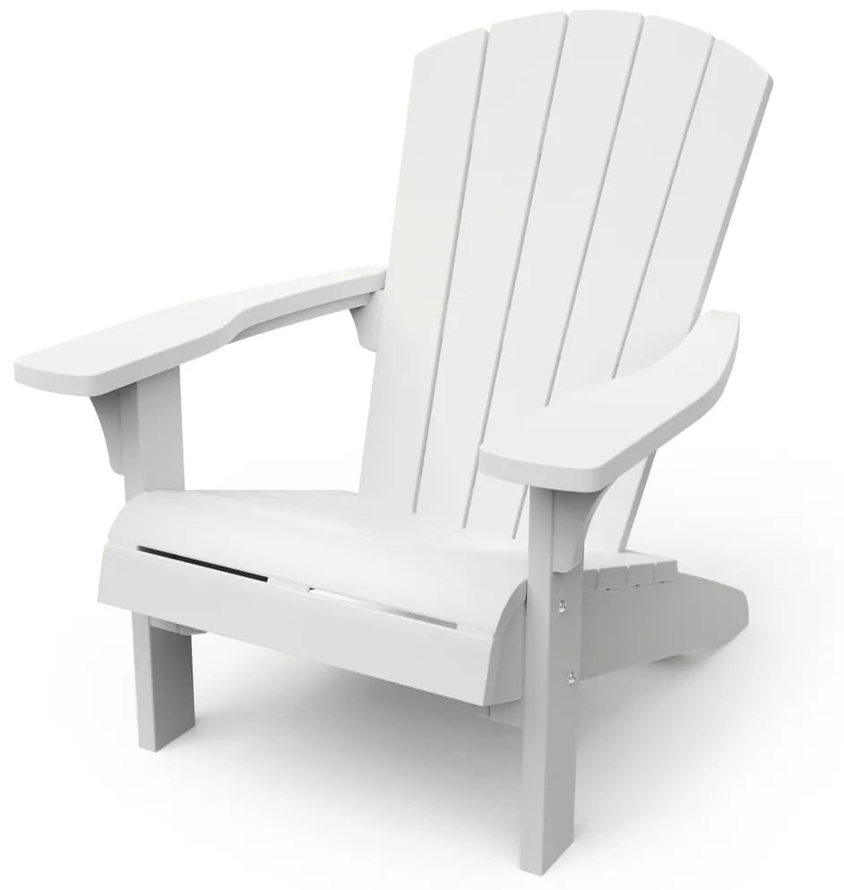 428407 Keter Cadeira adirondack Troy branca