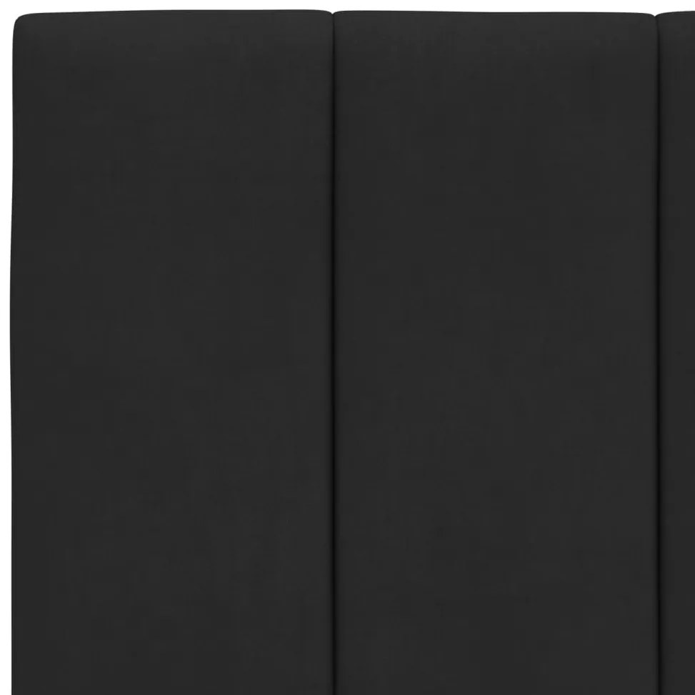 Almofadão de cabeceira 100 cm veludo preto