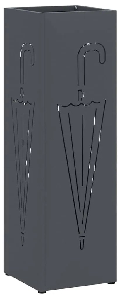 Suporte para Guarda-Chuva Antracite Metal Padrão