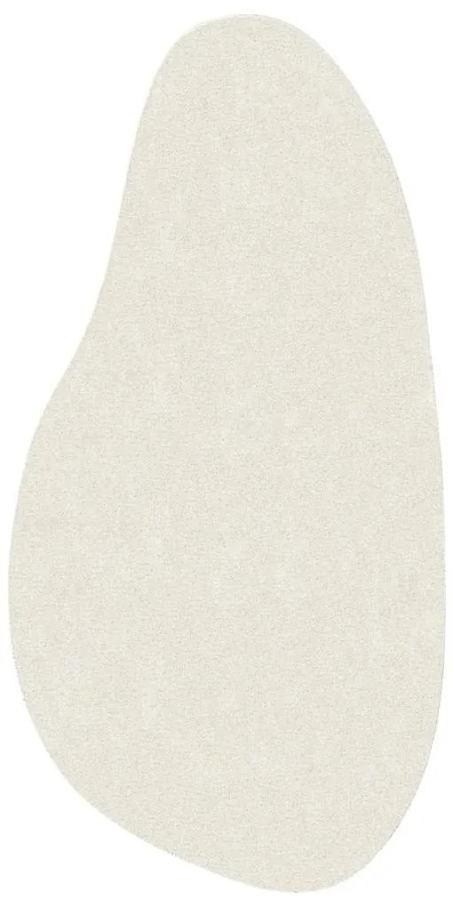Tapetes Creme 100 x 200 cm Poliéster