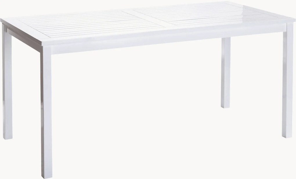 Mesa de jardim artesanal em mogno Sofiero, 165 x 80 cm