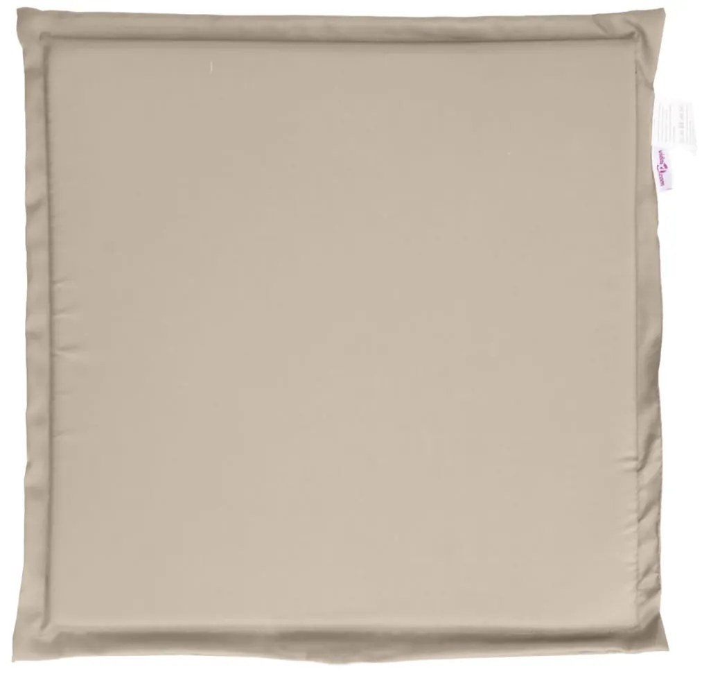 Almofadas assento de jardim 2 pcs 45x45x2 cm cinza-acastanhado