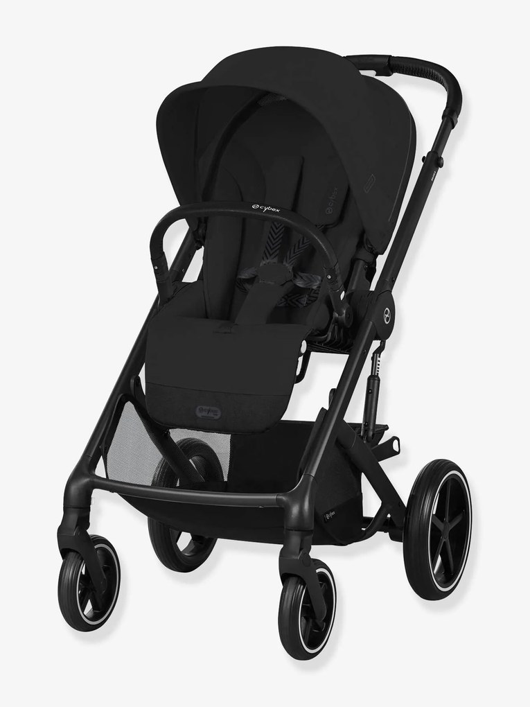 Carrinho de bebé todo o terreno, Balios S Lux 2024 - Chassis preto e assento Moon Black - CYBEX preto