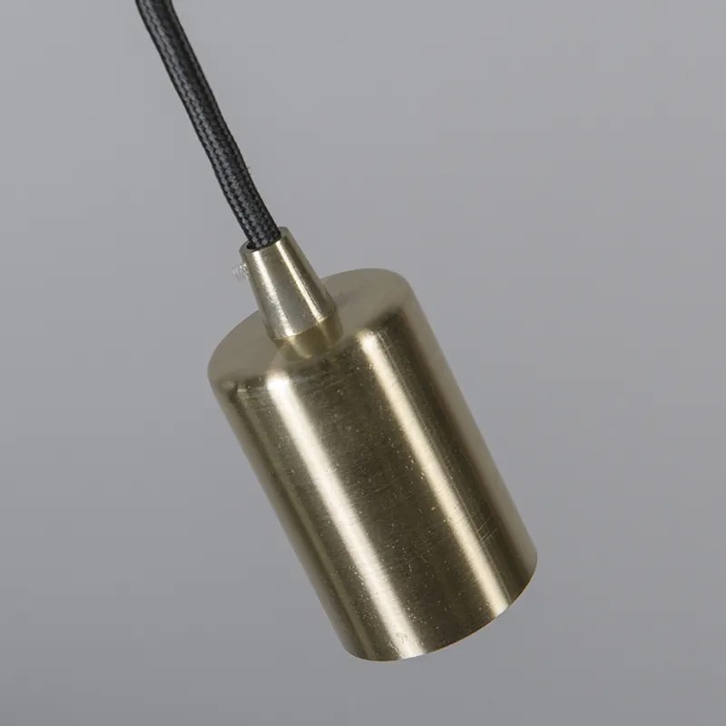 Candeeiro de suspensão moderno dourado - Facil Design,Moderno