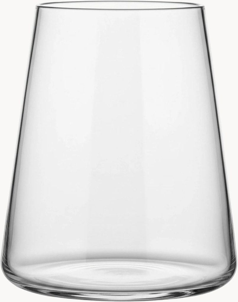 Copos de vinho tinto em cristal Power, conjunto de 6