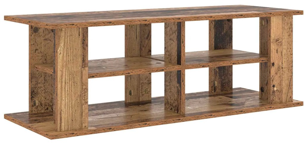 vidaXL Suporte de TV Madeira antiga 96 x 35 x 33,5 cm