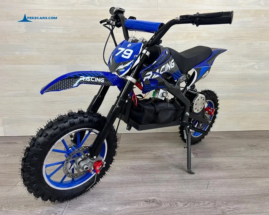 Mota elétrica para crianças 6 a 14 anos Dirk 36V 800W Azul