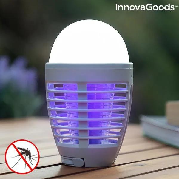 Lâmpada antimosquitos recarregável com LED 2 em 1 Kl Bulb InnovaGoods