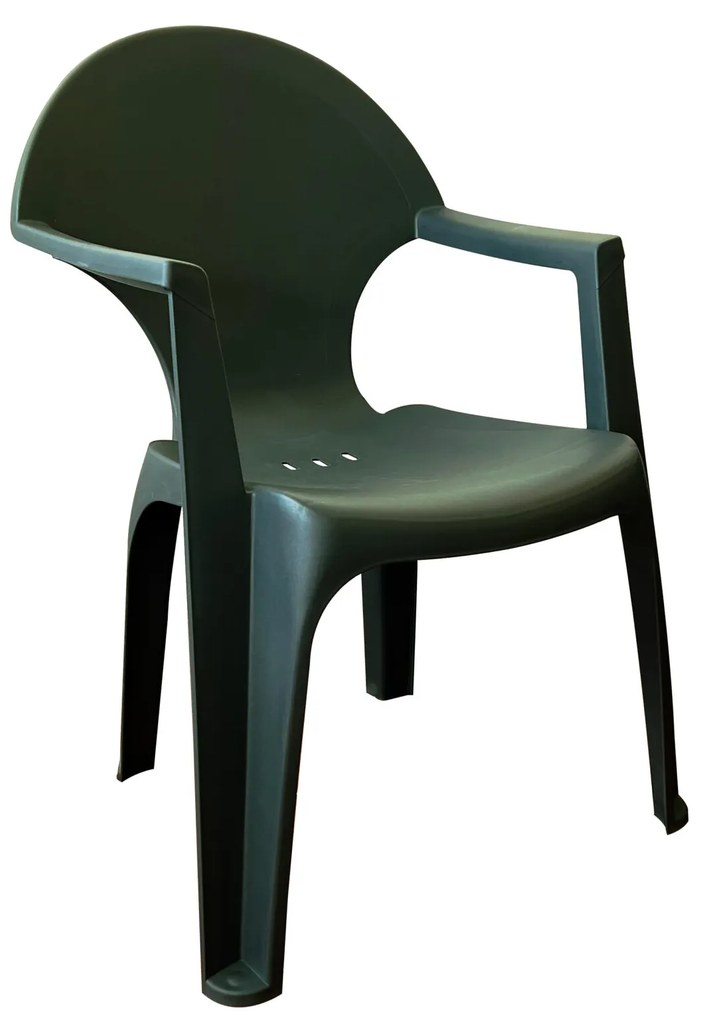 Cadeira LISBOA, verde - Pack 30 unidades
