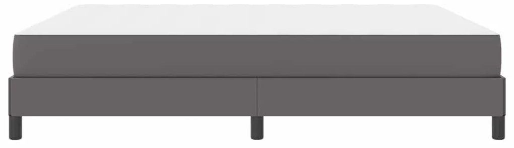 Cama Outros Cinzeto 180 x 200 cm Couro sintético