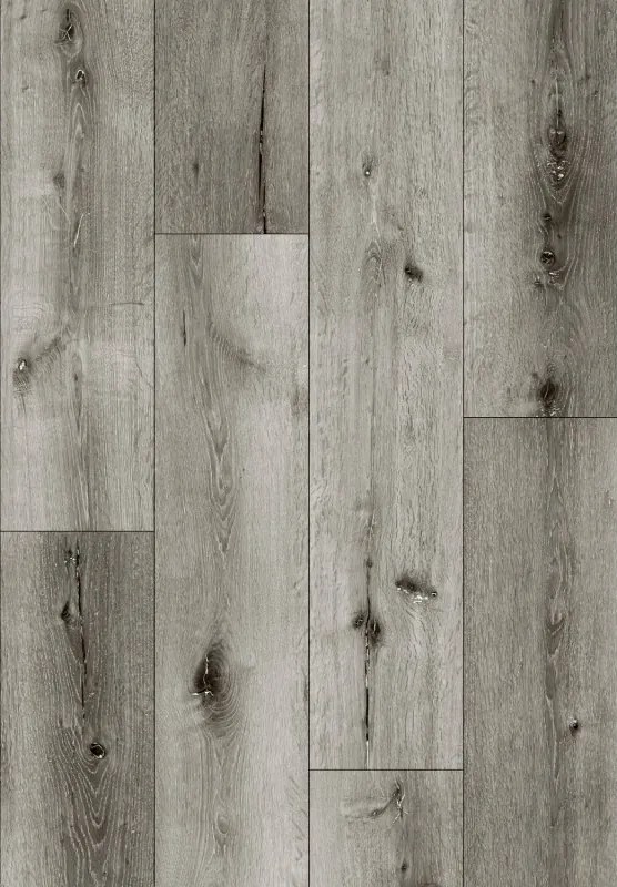 Mexen Lago Vista painéis vinílicos 1240 x 182 mm SPC 6,5 mm, subcapa IXPE 1,5 mm, 4 V-Fuga, Carvalho