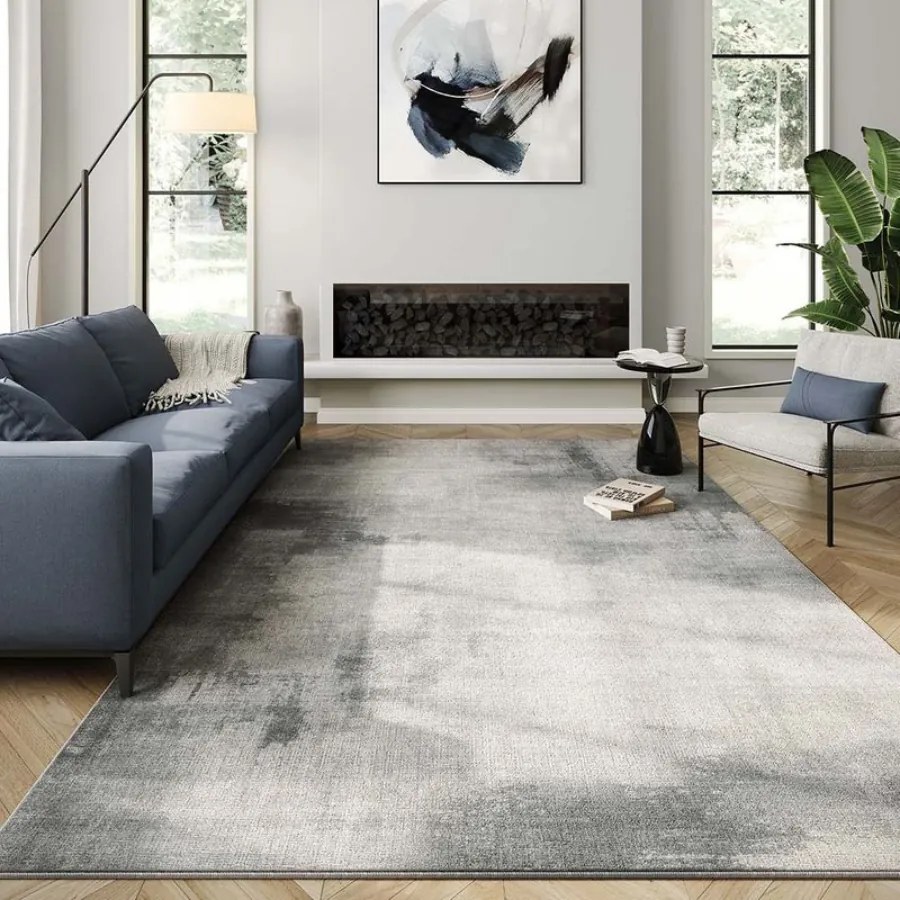 Tapete 200 x 300 cm Cinzento