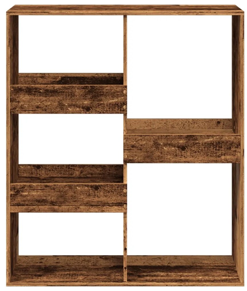 Estante/divisória 100x33x115 cm cor madeira velha