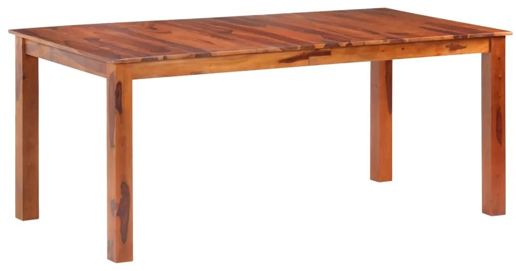 Mesa de jantar 180x90x76 cm madeira maciça