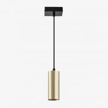 Lâmpada De Teto Suspensa Em Metal Baysal Dourado - Sklum