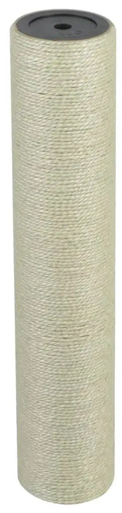 vidaXL Arranhador para gatos 8 x 40 cm 10 mm bege