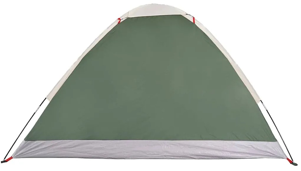 Tenda de campismo cúpula para 2 pessoas impermeável verde