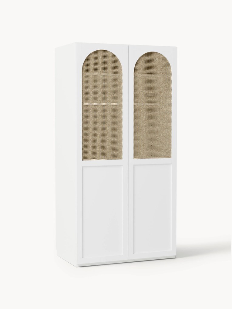 Roupeiro modular com portas de batente Jeanne, L 100 cm, vários tamanhos