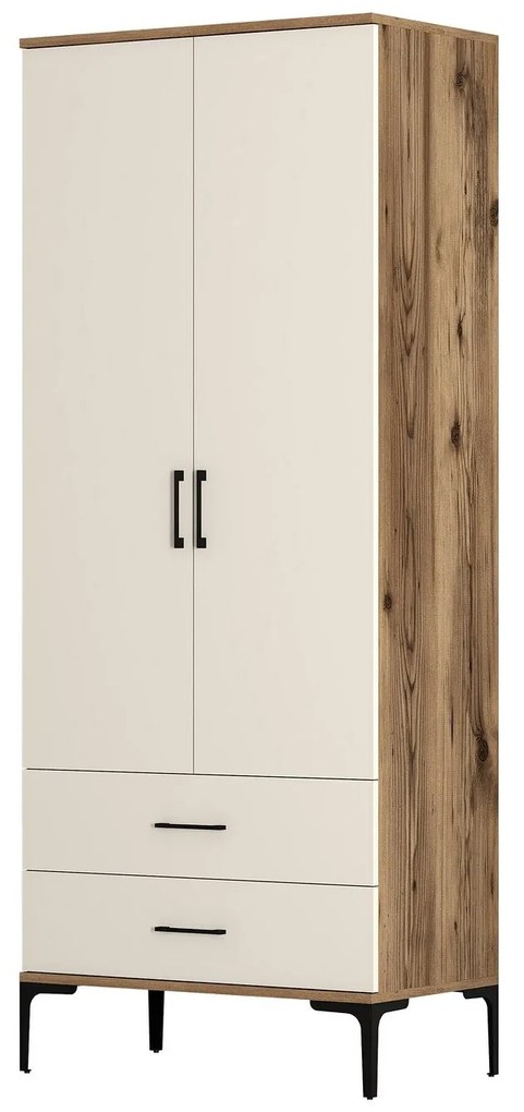 Guarda-roupa Kumsal T – Nogueira – 80x47,5x201,4 cm