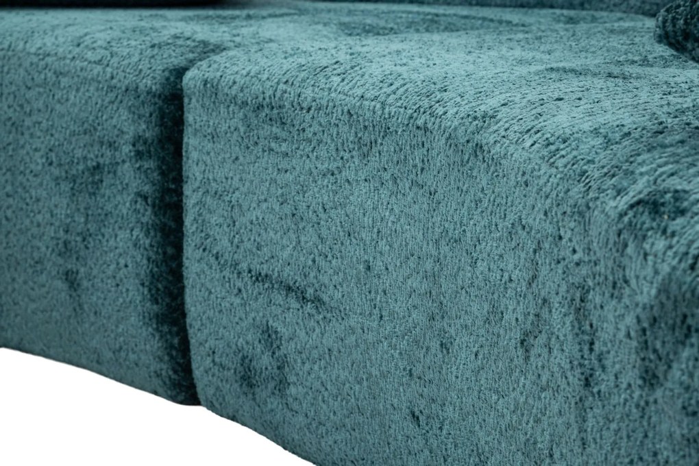 SOFÁ ISLAND TEAL 238X92X78 CM(COMPRESSO) AZUL
