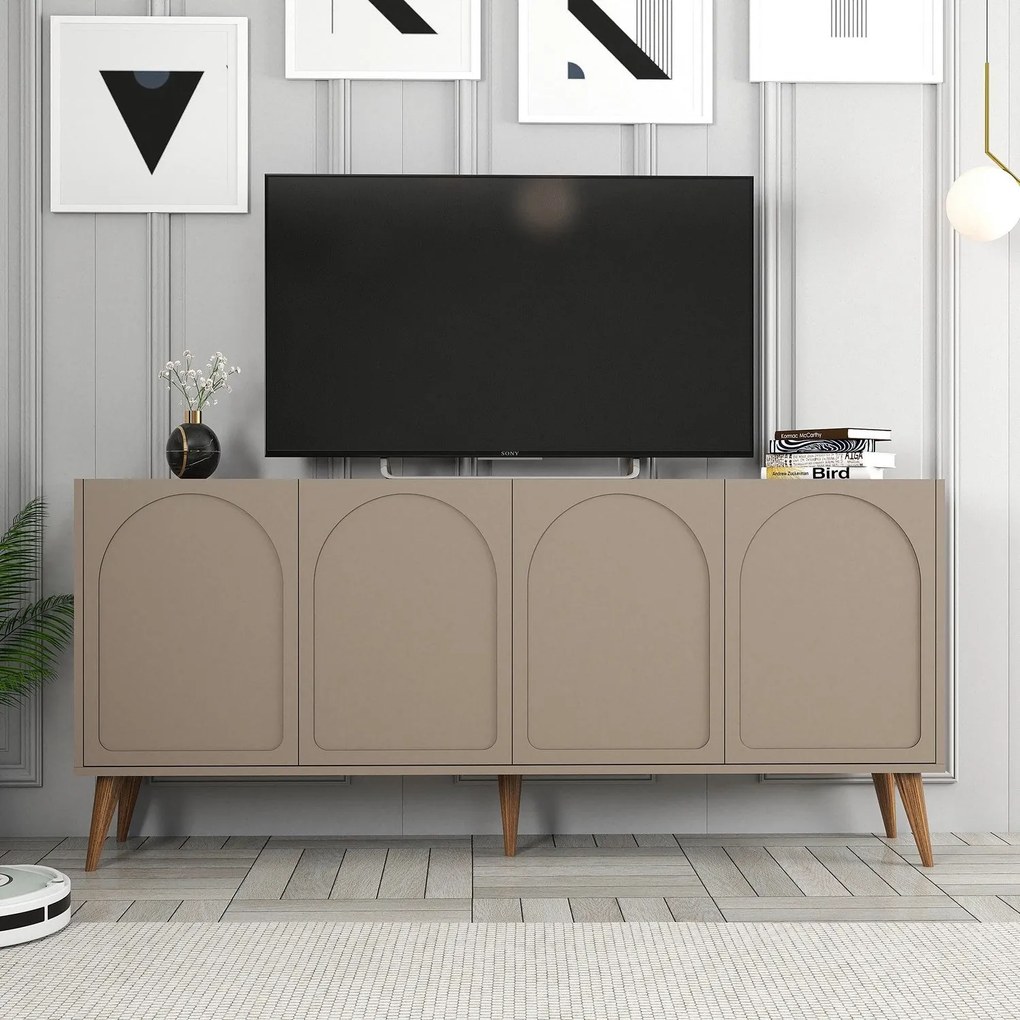 Console Lyon – Atlas Walnut – 180x81x35 cm