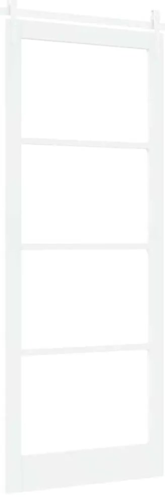 Conjunto de Porta Deslizante com Hardware vidaXL Branco 93x232 cm Made