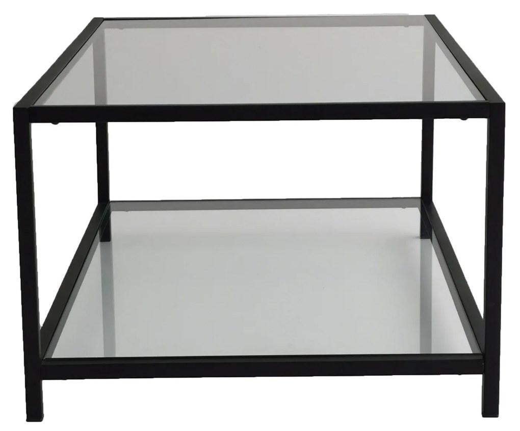 Mesa de Café Astro - Preto Fumado - 90x40x60cm
