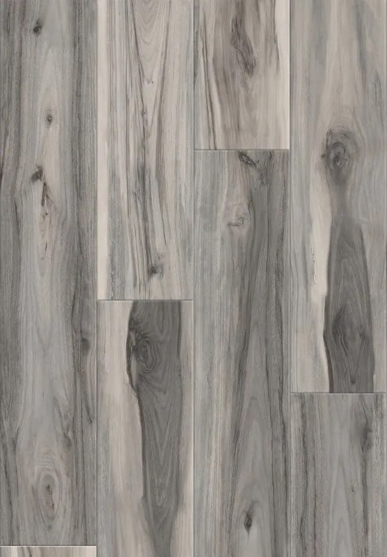 Mexen Chula Vista amostra de painéis de vinil SPC 6,5 mm, com base IXPE 1,5 mm, 4 V-Fuga, Nogueira - F1088-S