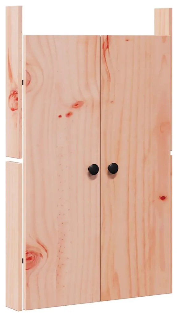 Portas de Cozinha ao Ar Livre 50x9x82 cm Madeira Sólida de Abeto Dougl