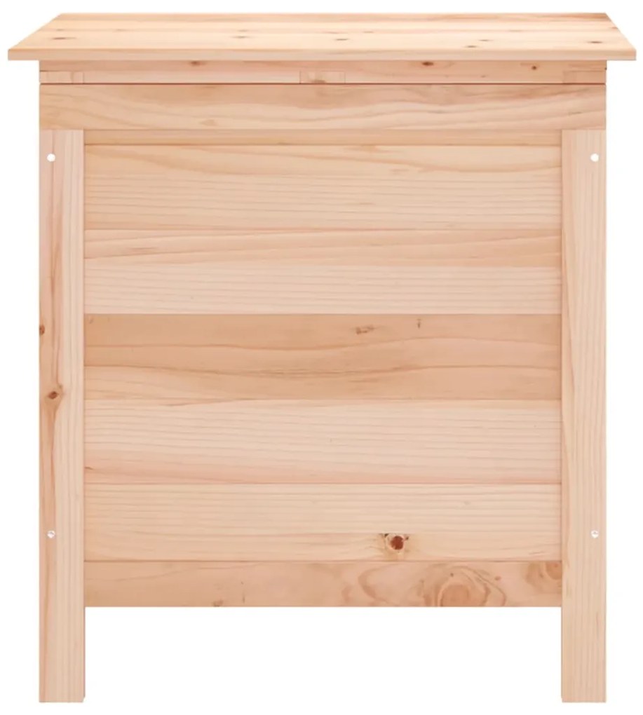 Caixa de arrumação para jardim 50x49x56,5 cm abeto maciço