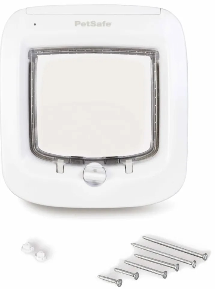 Porta para gatos com microchip branco PPA19-16145