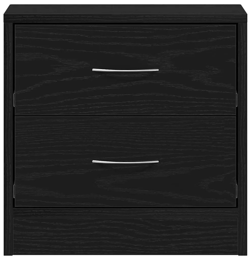 Mesas de cabeceira 2 pcs 40x30x40 cm carvalho preto