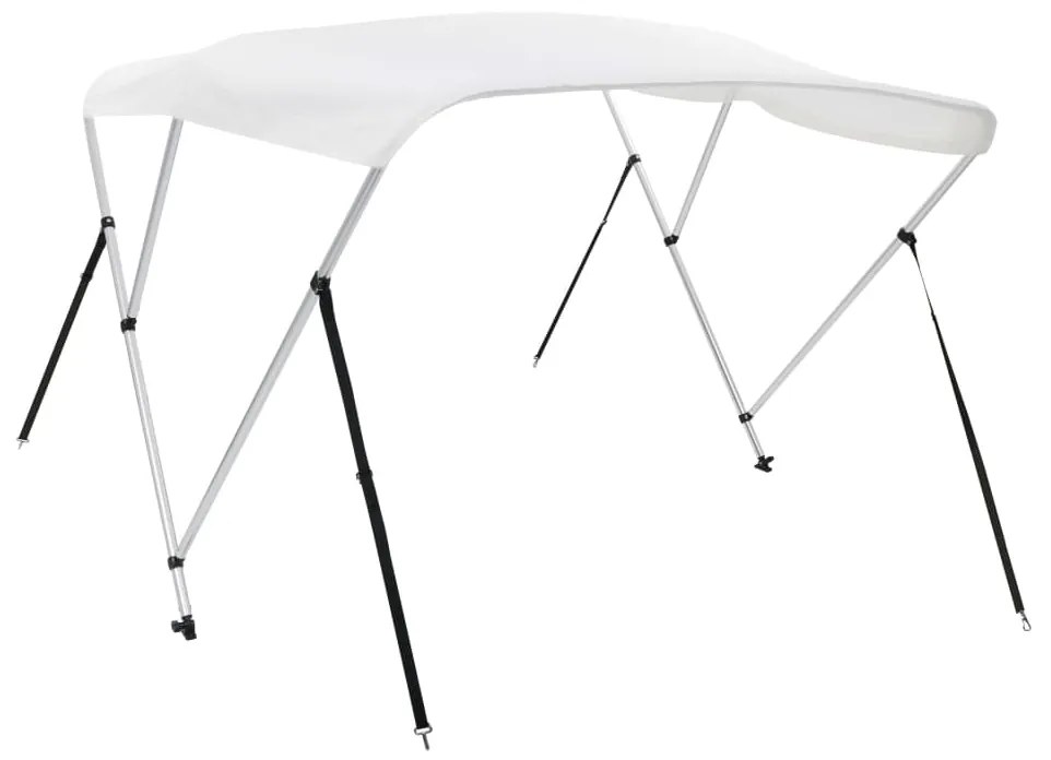 Toldo em 3 arcos Bimini 183x160x137 cm branco