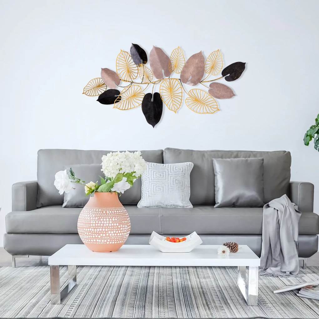 Acessório Decorativo de Parede Furize – Multicolor – 120 x 7 x 61 cm