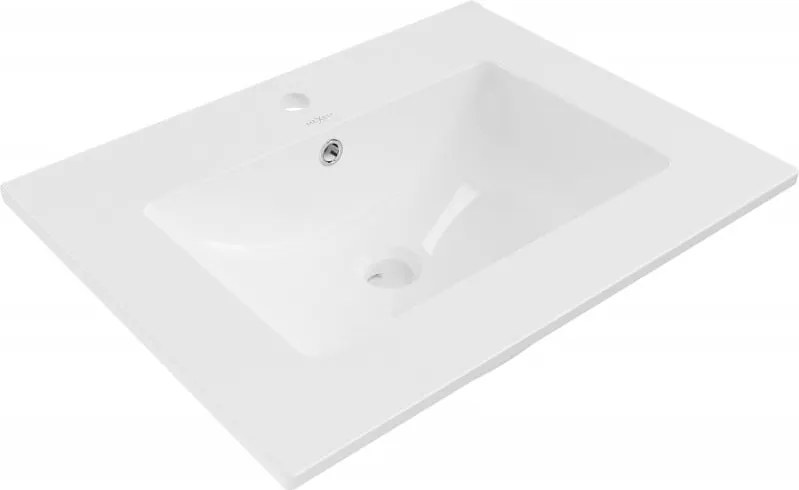 Mexen Atena lavatório embutido no tampo 61 x 46 cm, branco - 25016000