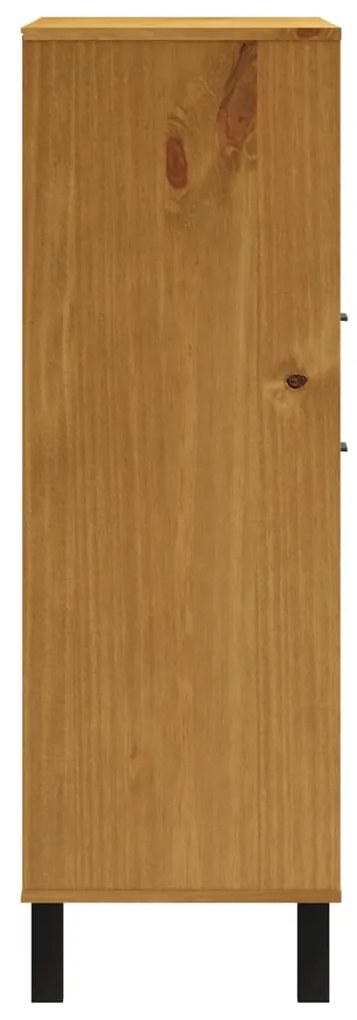 Aparador alto FLAM 92x40x122,5 cm madeira de pinho maciça