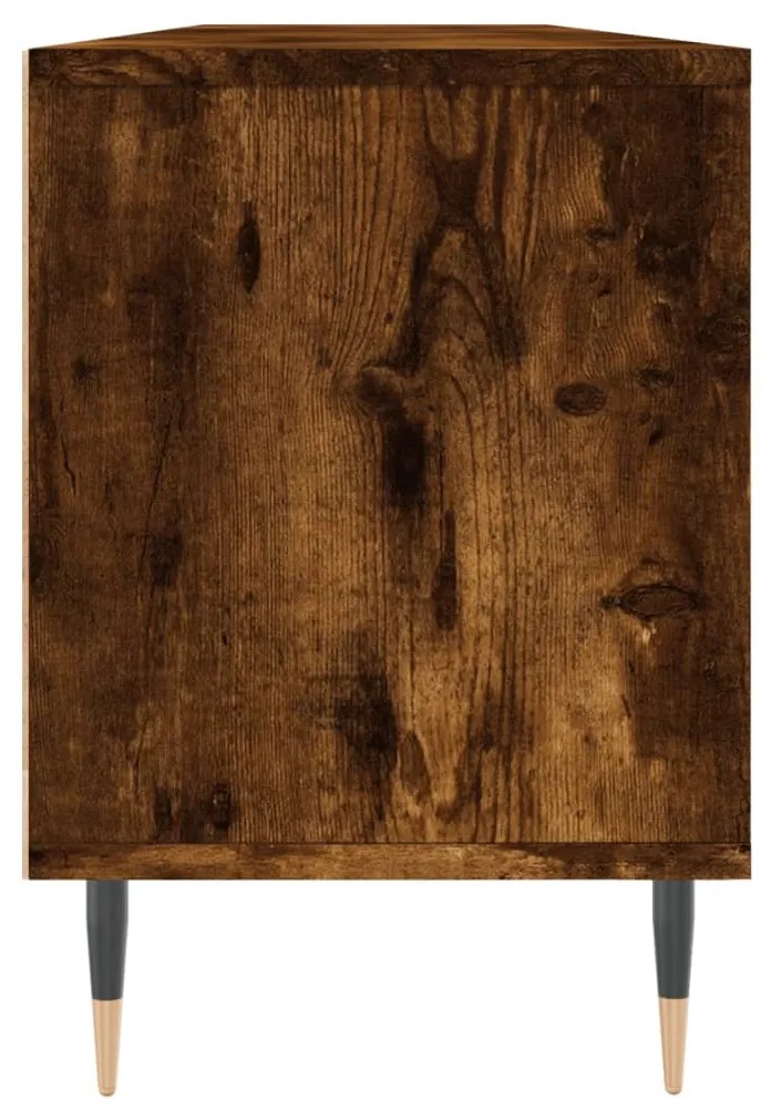 Móvel de TV 150x30x44,5 cm derivados de madeira carvalho fumado
