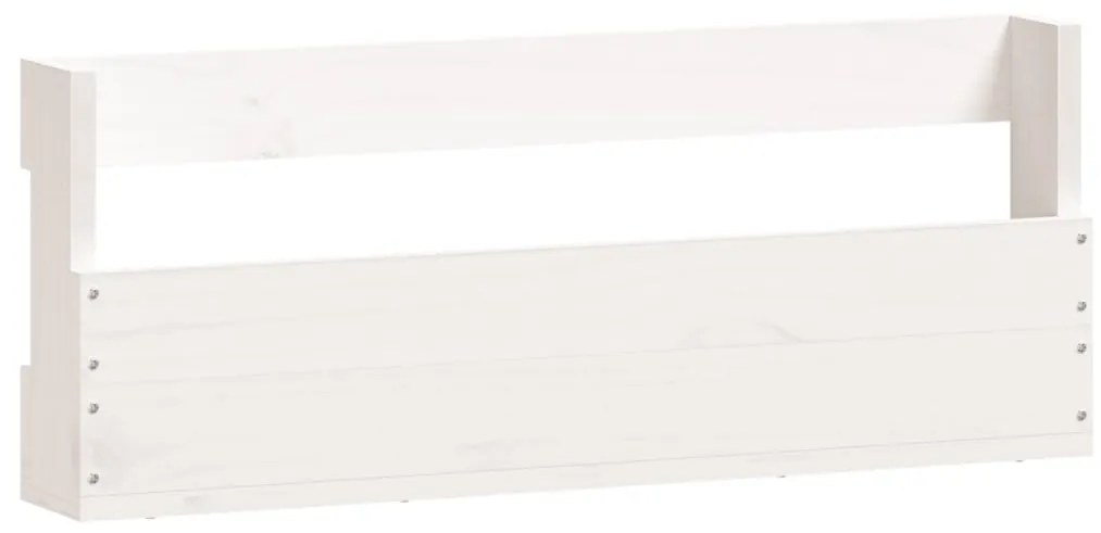 Sapateiras de parede 2 pcs 59x9x23 cm pinho maciço branco