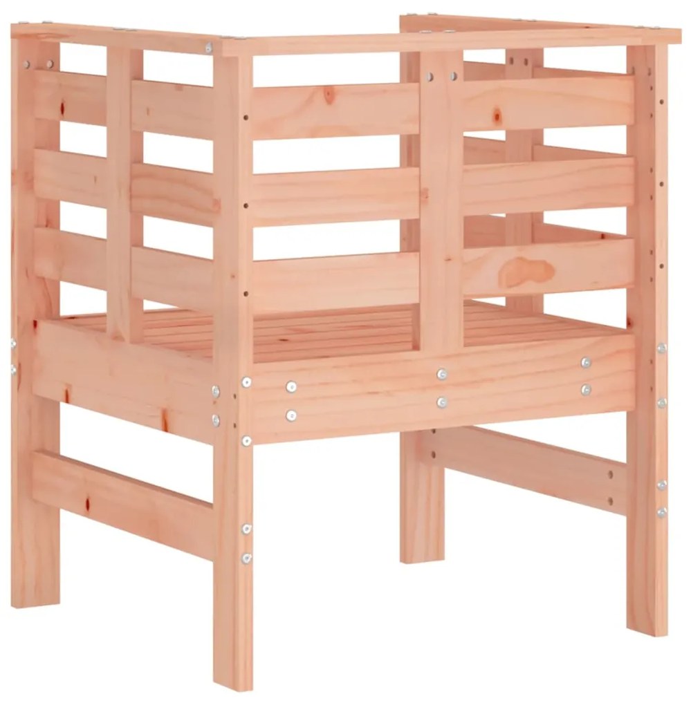 Cadeiras de jardim 2 pcs 61,5x53x71cm madeira de douglas maciça