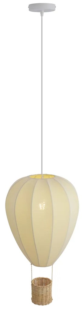 Candeeiro suspenso infantil bege Balão de ar quente - Air Balloon