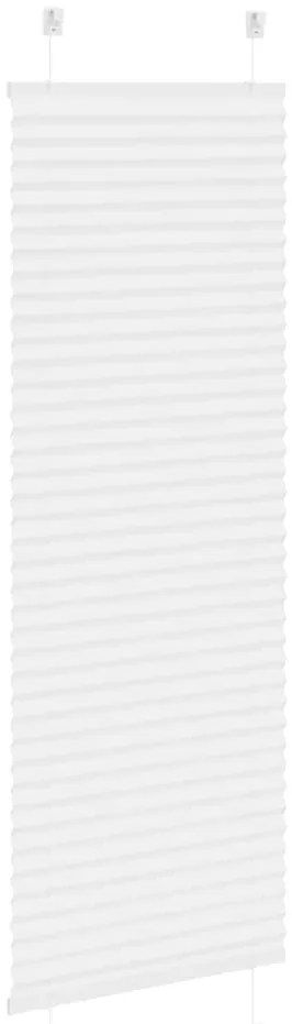 Branco Plissada Cega 50x100 cm Largura Tecido 49,4 cm Poliéster