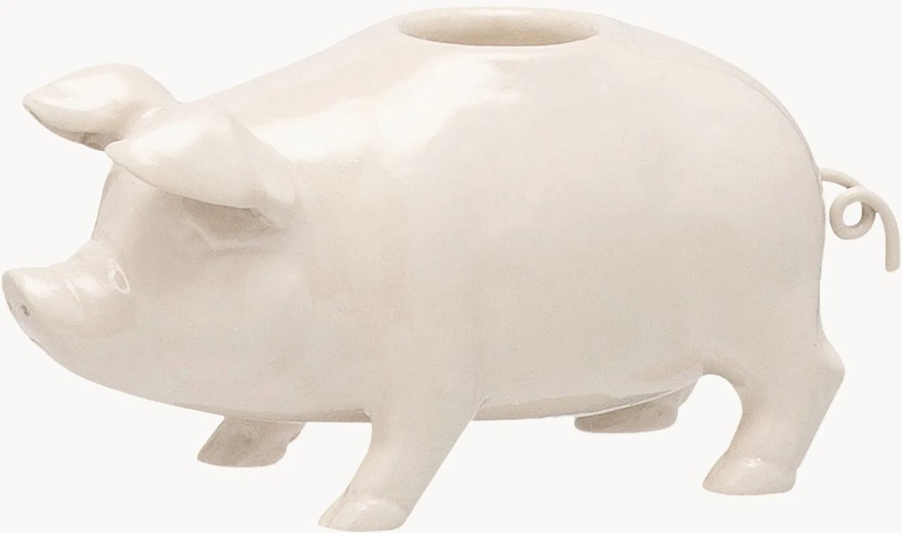 Castiçal artesanal Piggy