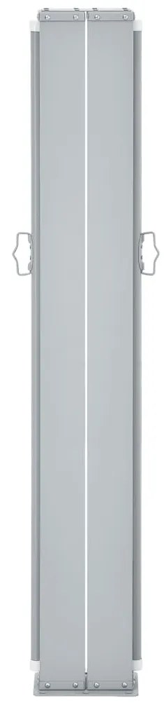 Toldo lateral retrátil 160x600 cm vermelho