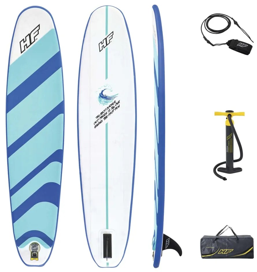 Bestway Prancha de surf insuflável Hydro Force 243x57x7 cm