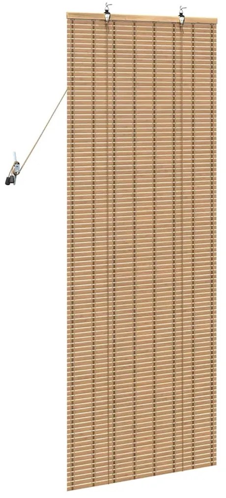 Persianas e Sombras de Janela Marrom Claro 60 x 160 cm Bambu