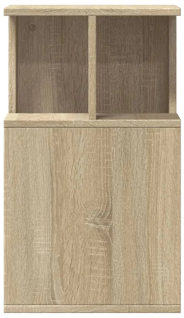 Mesa de apoio 35x35x60 cm derivados de madeira carvalho sonoma